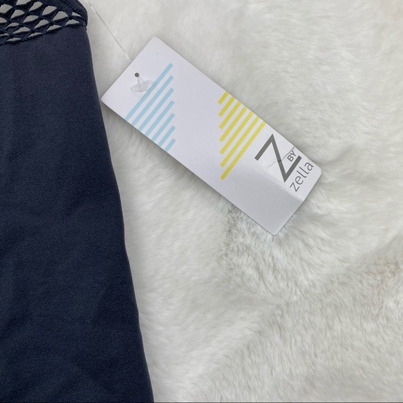 NWT Z By Zella Mesh Active Tank Top - Picture 3 of 6